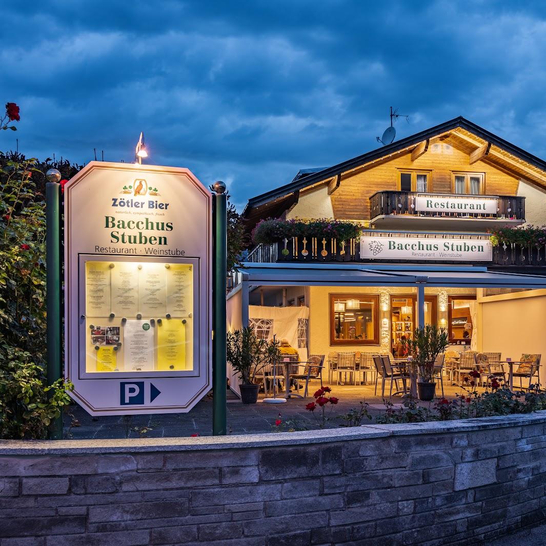 Restaurant "Bacchus-Stuben" in Oberstdorf