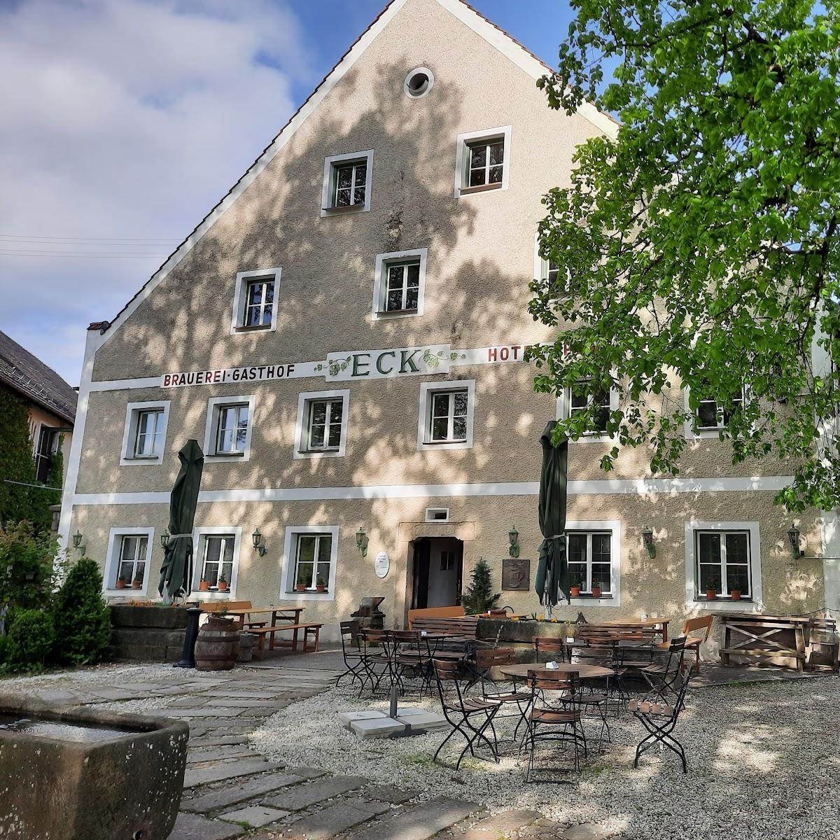 Restaurant "Brauerei Gasthof ECK e.K." in Böbrach