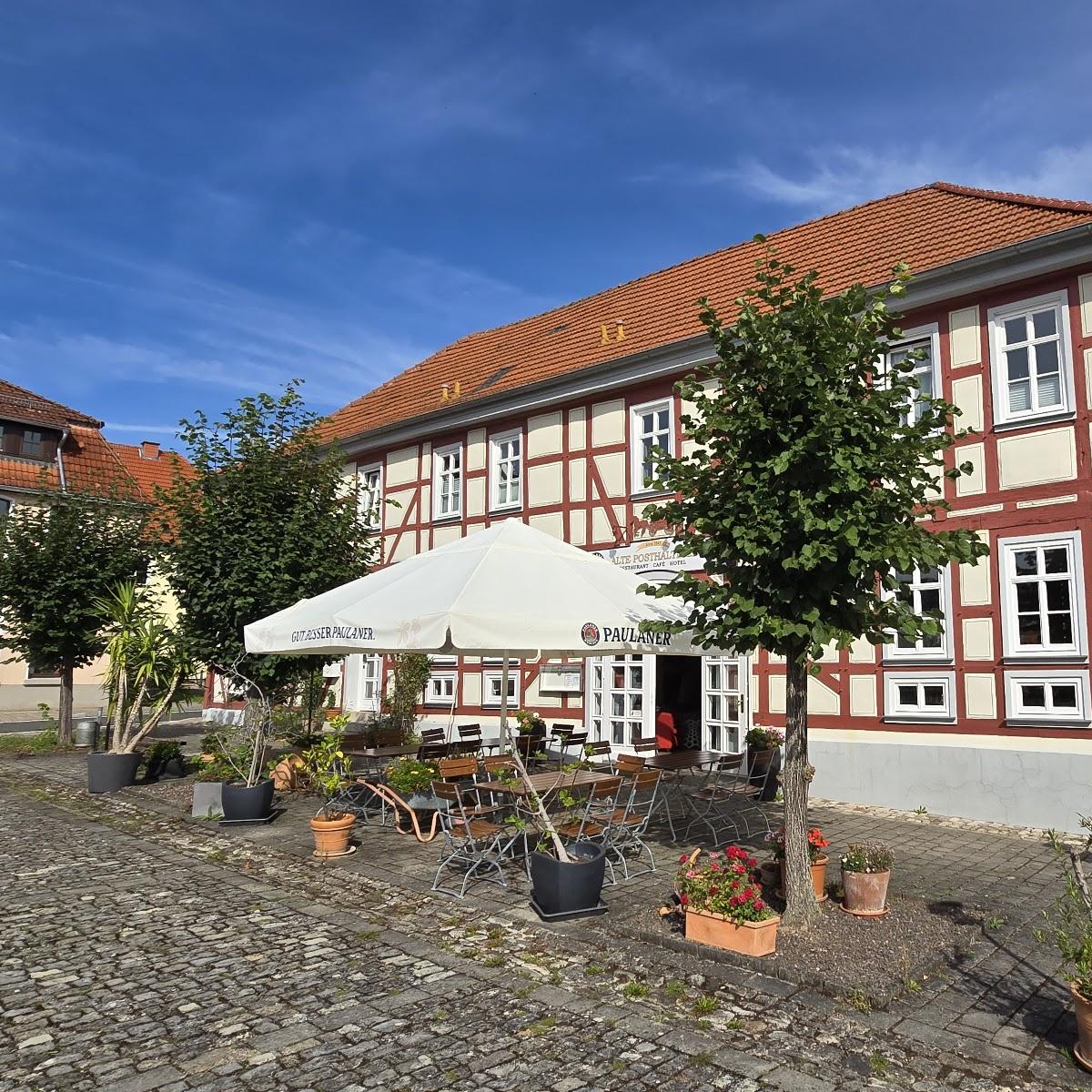 Restaurant "Hotel Alte Posthalterei" in Amt Creuzburg