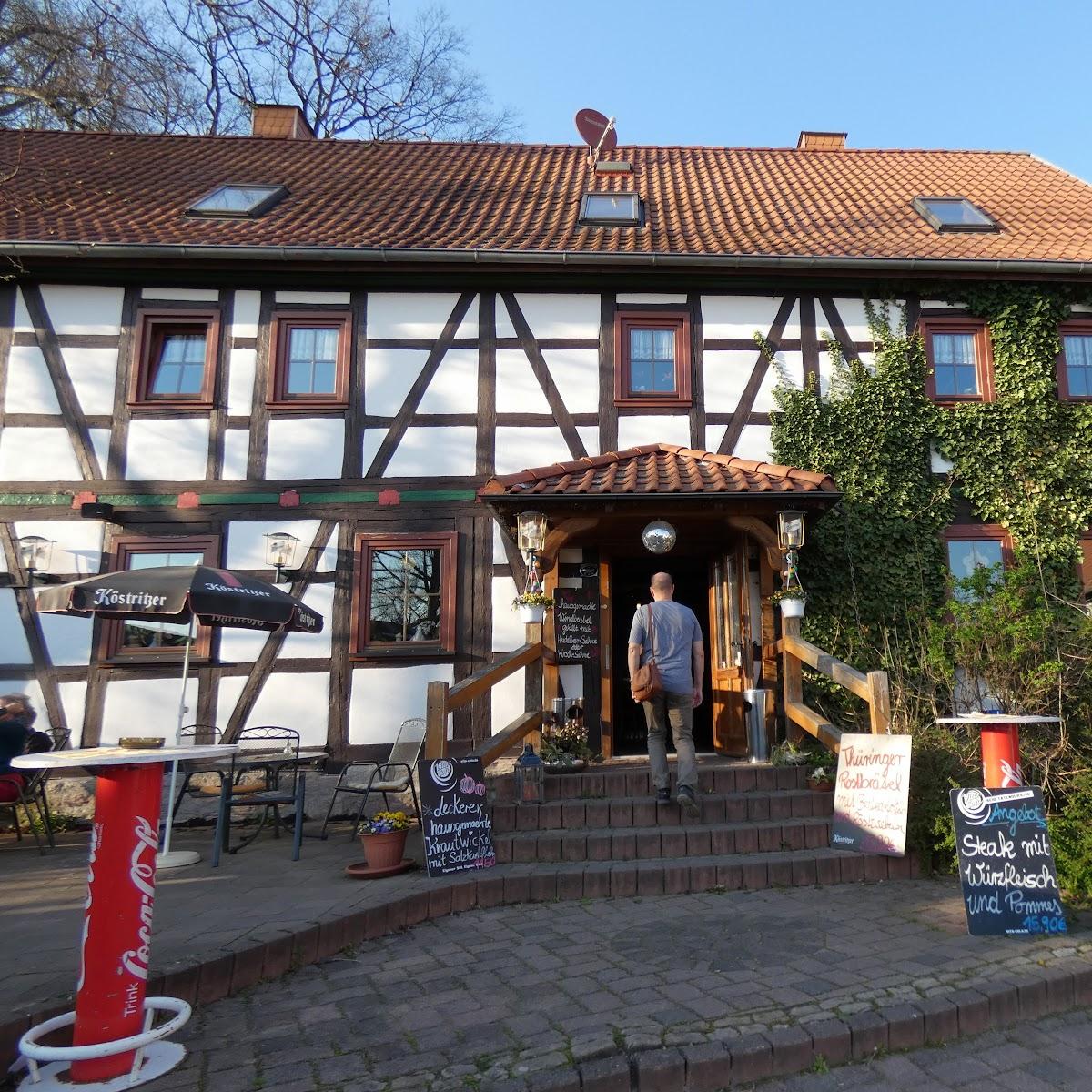 Restaurant "Gasthof Zapfengrund UG Pension-Ferienhof-Heuhotel" in Wutha-Farnroda