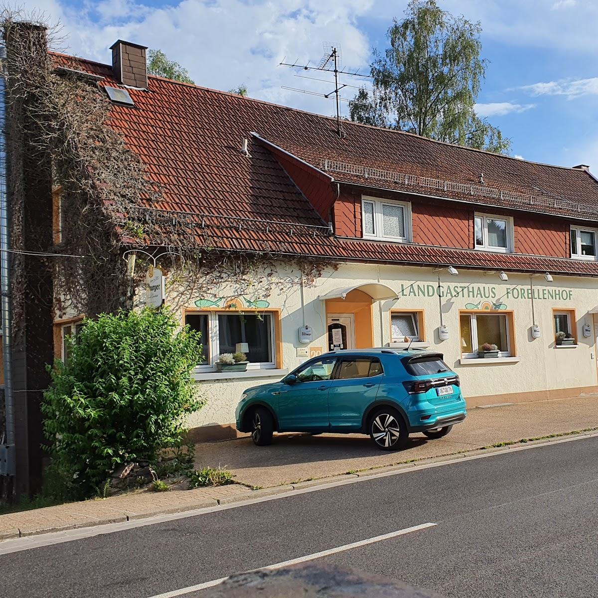Restaurant "Forellenhof-Waldhölzbach" in Losheim am See