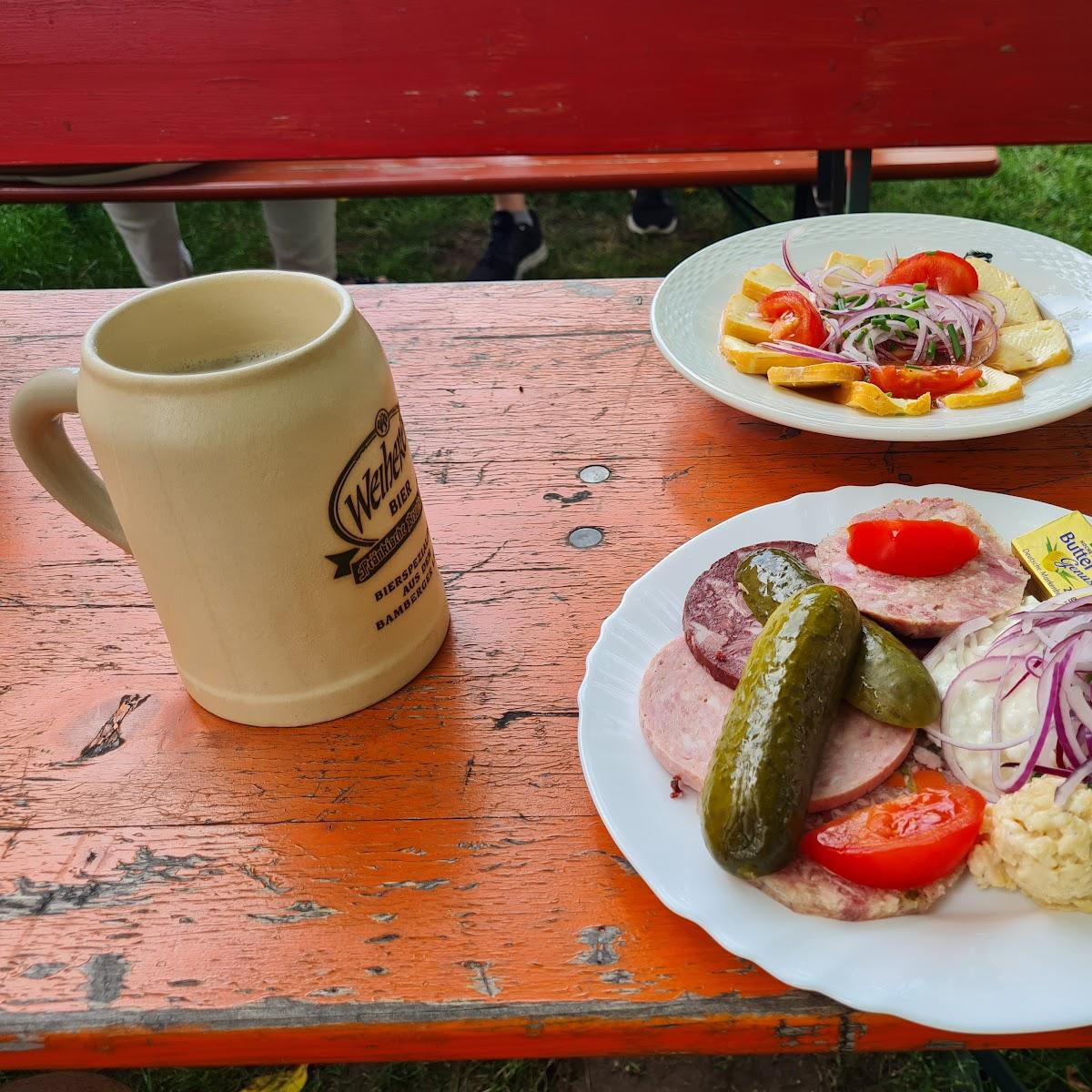 Restaurant "Erlauer Biergarten" in Walsdorf