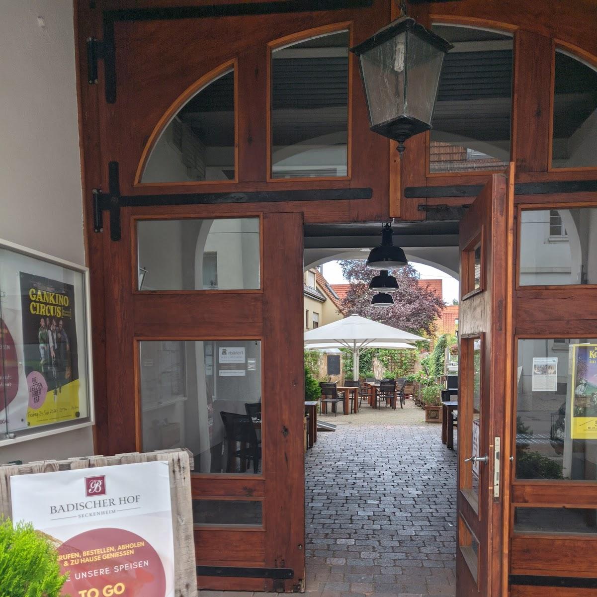 Restaurant "Badischer Hof Seckenheim (cook&more services GmbH)" in Mannheim