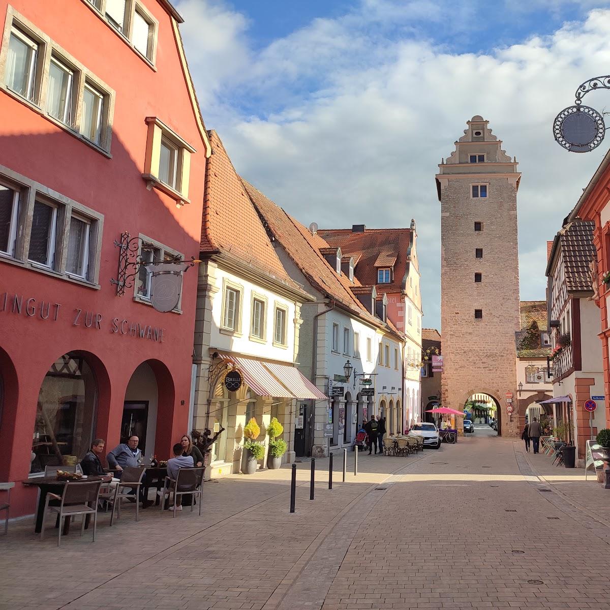 Restaurant "Weingasthof Rose" in Volkach