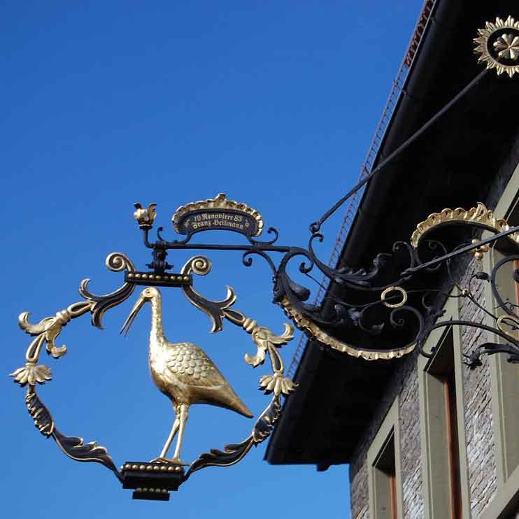 Restaurant "Zum Storchen" in Volkach