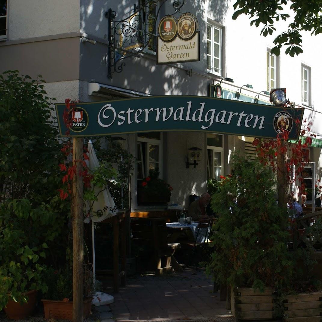 Restaurant "Schwabinger Osterwaldgarten" in München