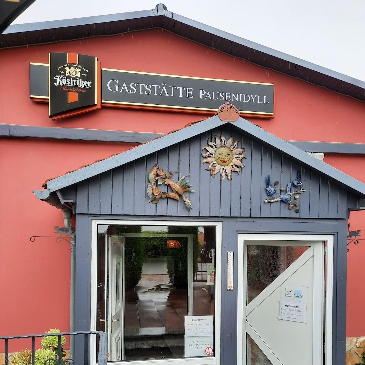 Restaurant "Gaststätte Pausenidyll" in Gutenborn