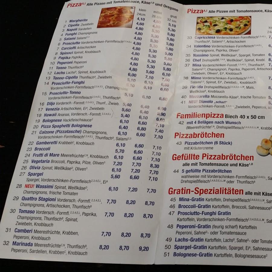 Restaurant "Pizzeria Mina" in Uedem