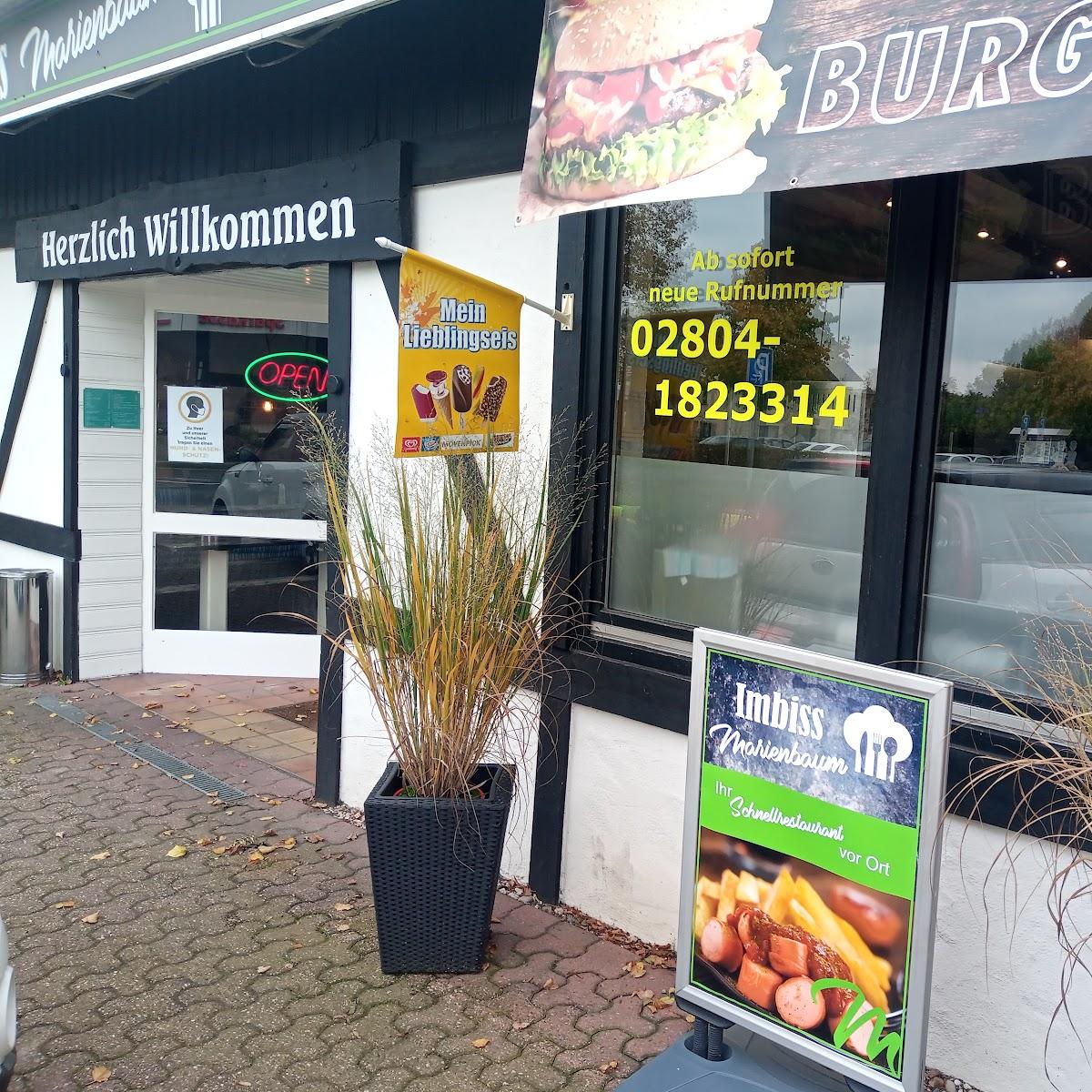 Restaurant "Imbiss Marienbaum - Leckerstube UG" in Xanten