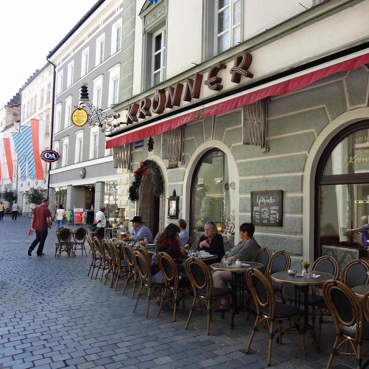 Restaurant "Café Krönner" in Straubing