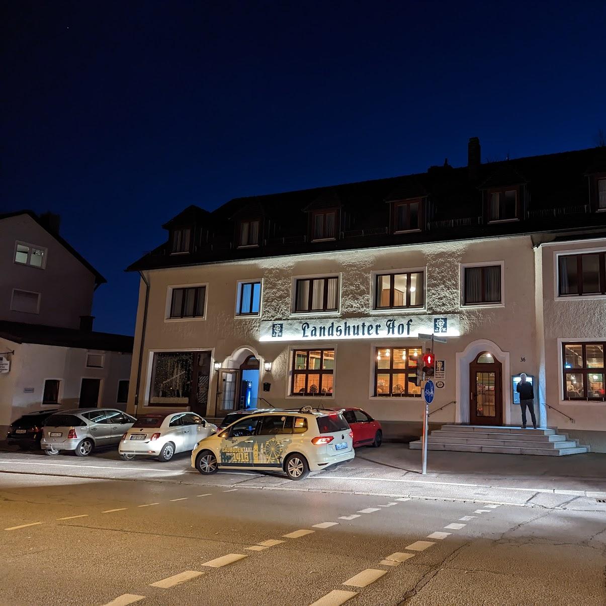 Restaurant "Landshuter Hof  LaHo " in Straubing