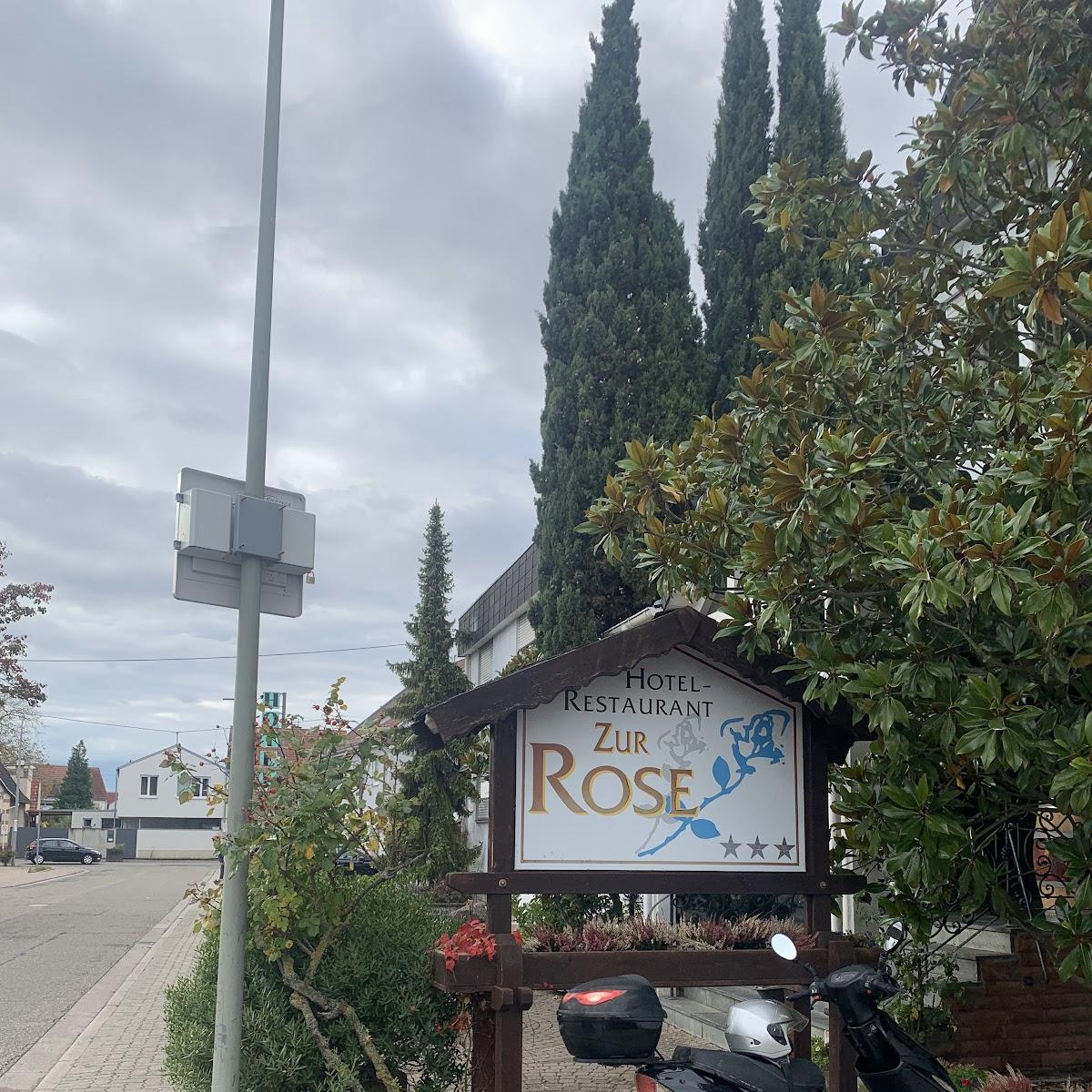 Restaurant "Hotel Zur Rose" in Lingenfeld