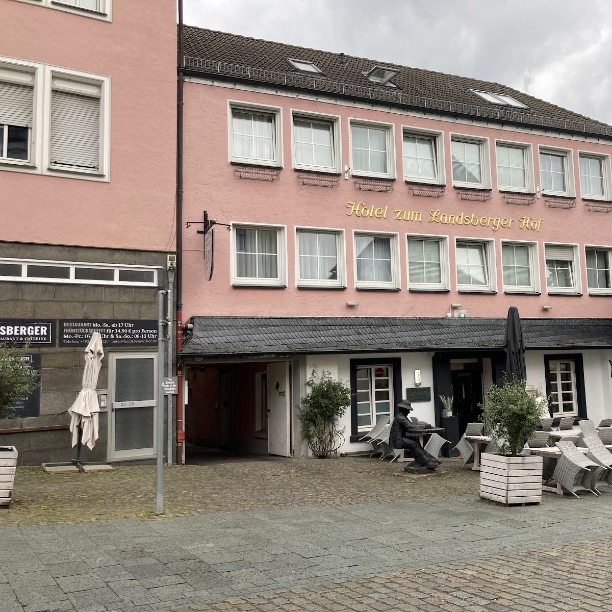 Restaurant "Zum Landsberger Hof" in Arnsberg