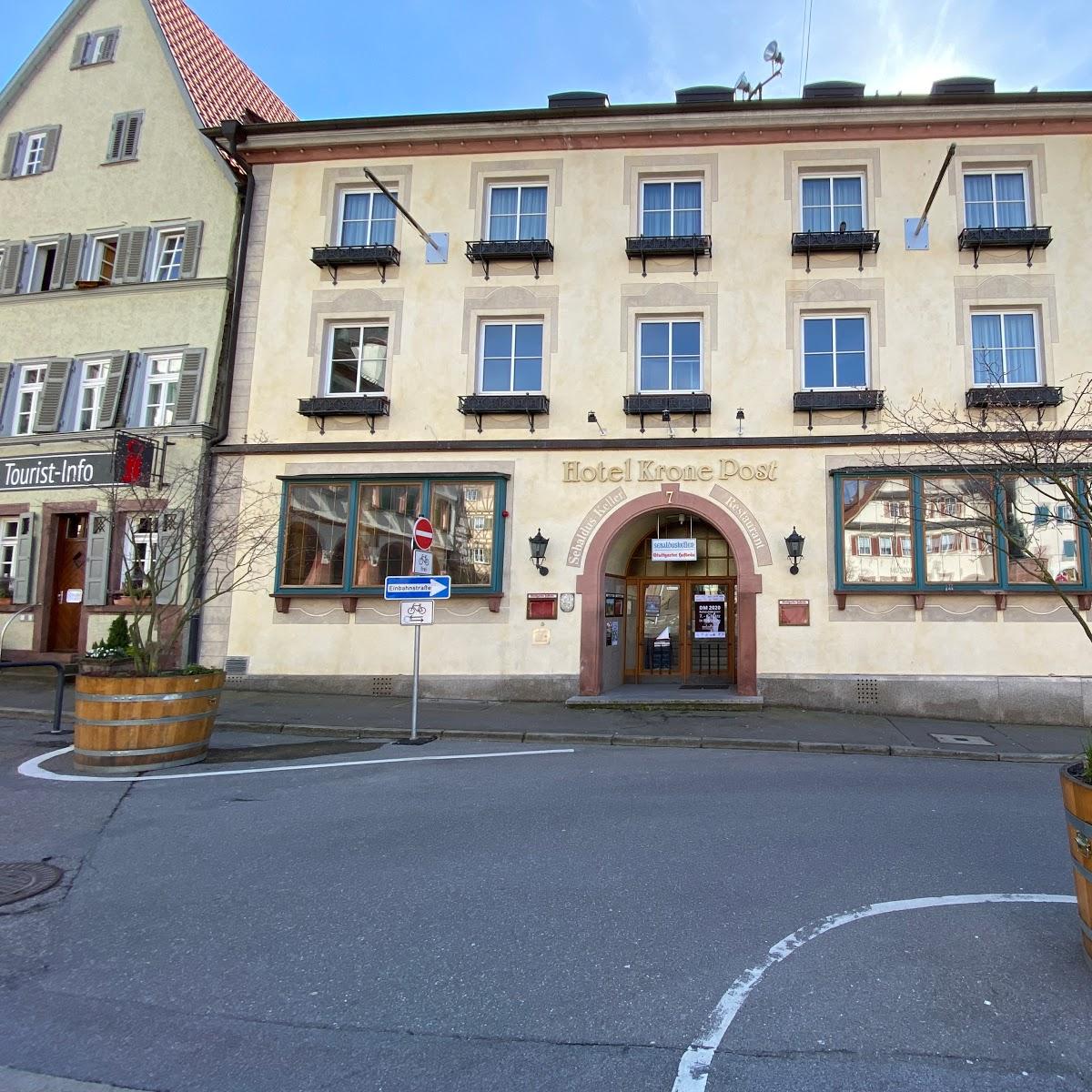 Restaurant "Hotel Krone Post" in Weil der Stadt