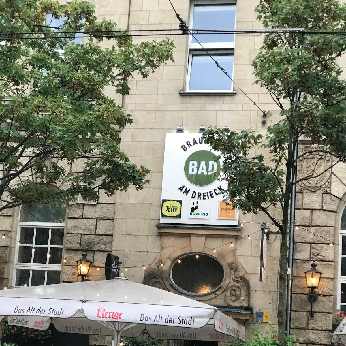 Restaurant "Brauhaus Am Dreieck" in Düsseldorf