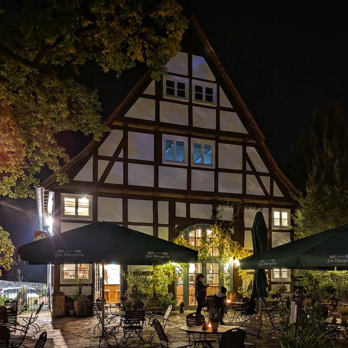 Restaurant "Gasthaus  Zum Thiergarten " in Hofgeismar
