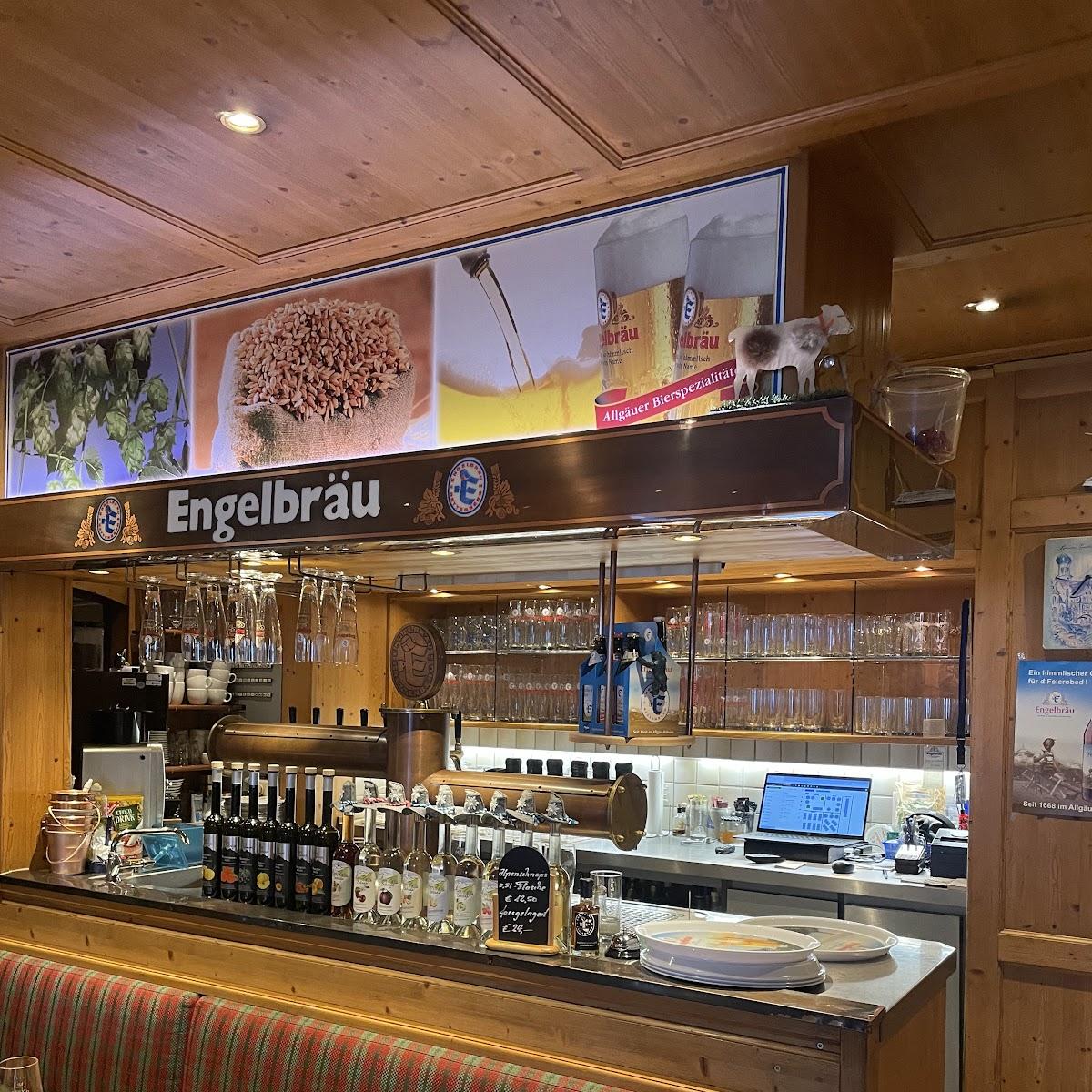 Restaurant "Brauerei Gasthof Engel" in Rettenberg