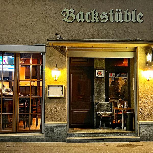 Restaurant "Backstüble" in Heilbronn