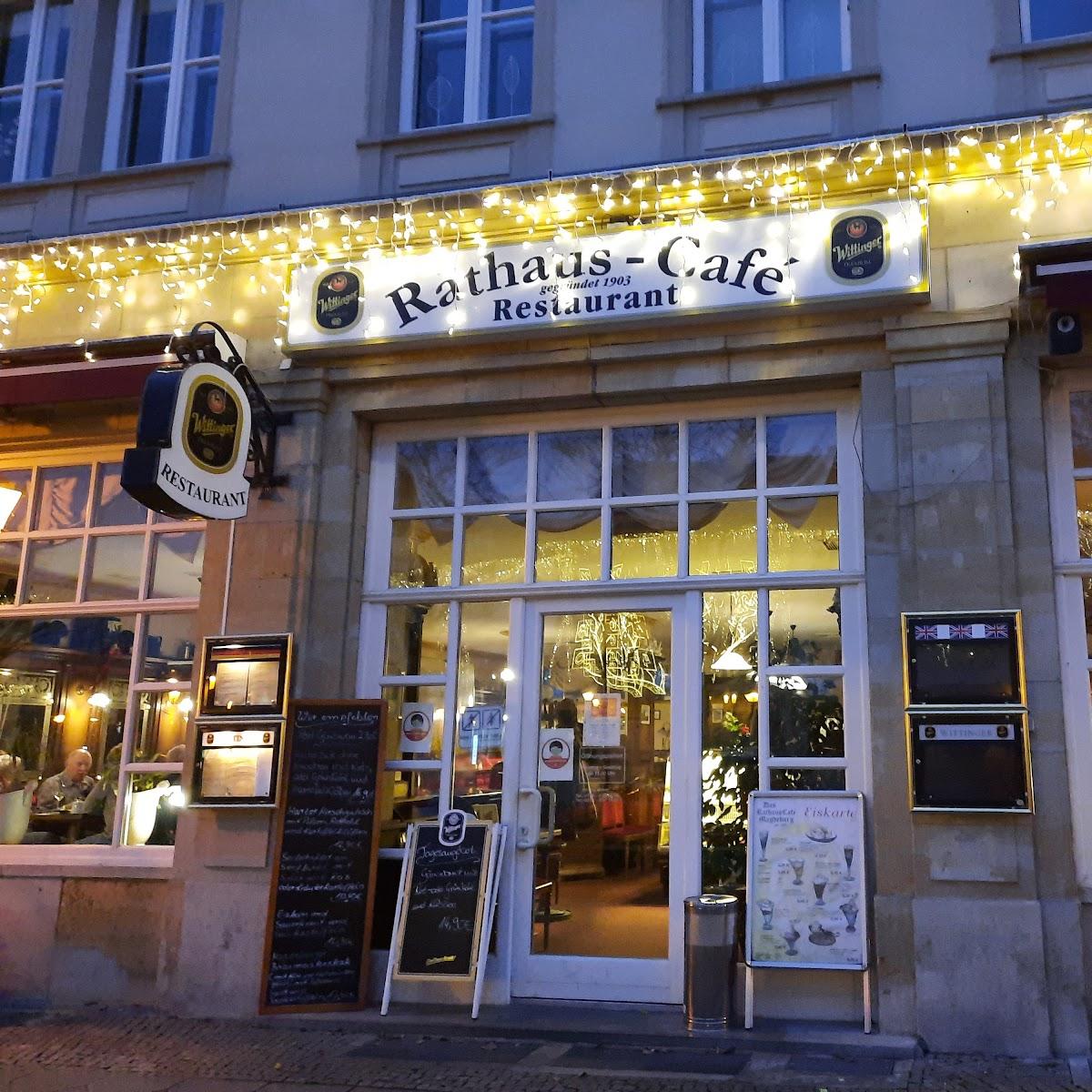 Restaurant "Rathaus-Café" in Magdeburg