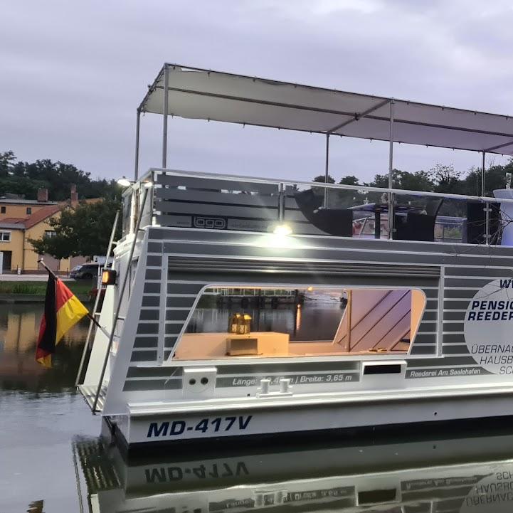 Restaurant "Am Krähenberg Pension-Café & Schifffahrten" in Halle (Saale)