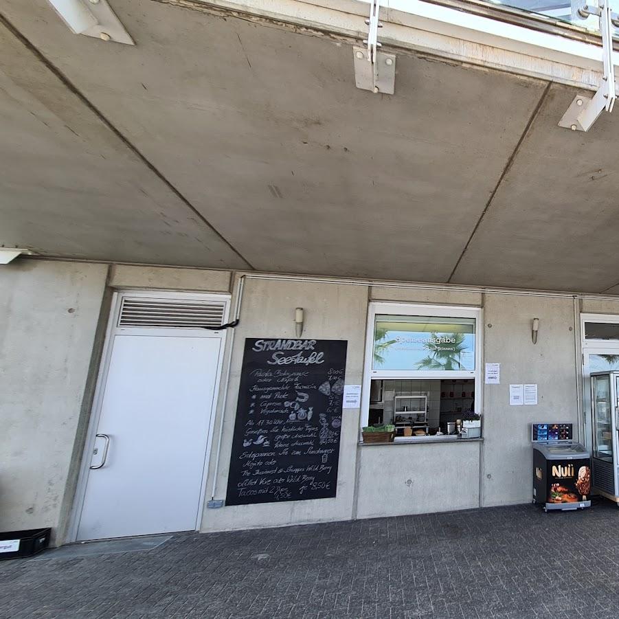 Restaurant "Strandbar Seeteufel im Seehaus Cospuden" in Markkleeberg