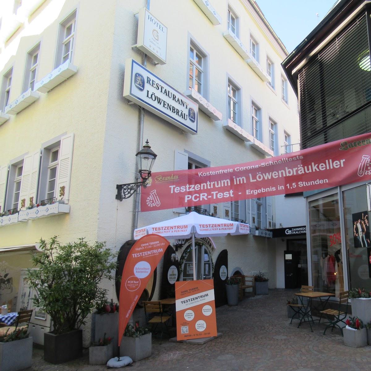 Restaurant "Löwenbräukeller PCR & Schnelltest" in Baden-Baden