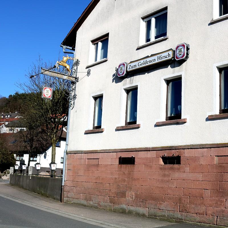 Restaurant "Gaststätte Zum Goldenen Hirsch" in Abtsteinach
