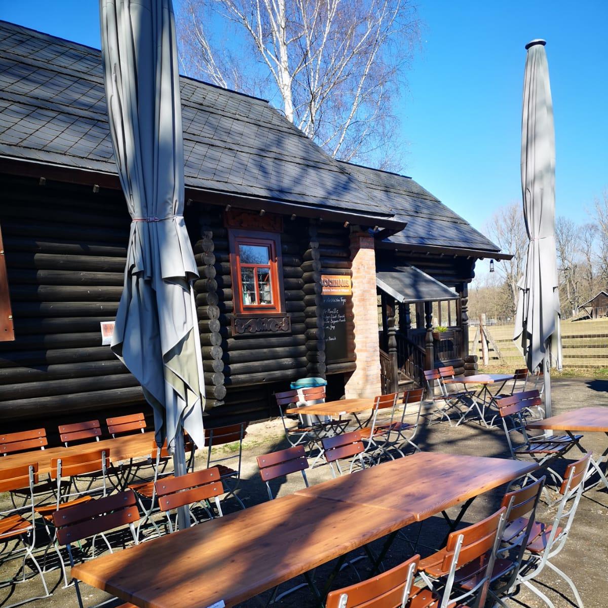 Restaurant "RUSSISCHES BLOCKHAUS Teehaus im Wildpark" in Leipzig