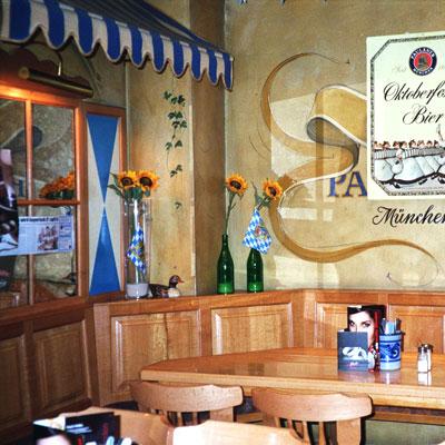 Restaurant "Das Weiss Blaue Haus" in Düsseldorf