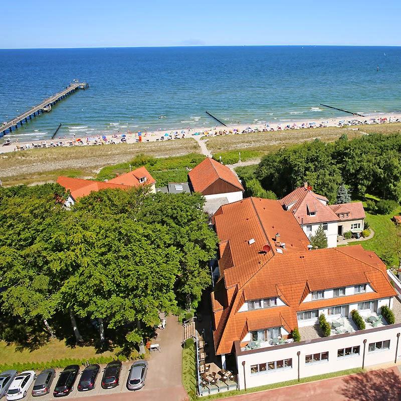 Restaurant "Hotel & Restaurant  Haus Am Meer " in Graal-Müritz