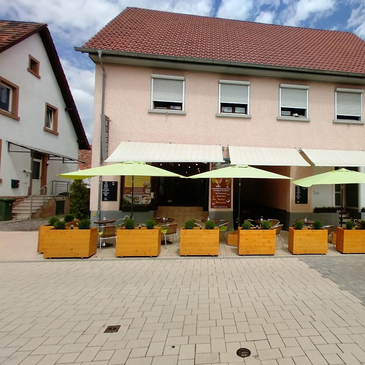 Restaurant "Eiscafé Capri" in Wörth am Rhein
