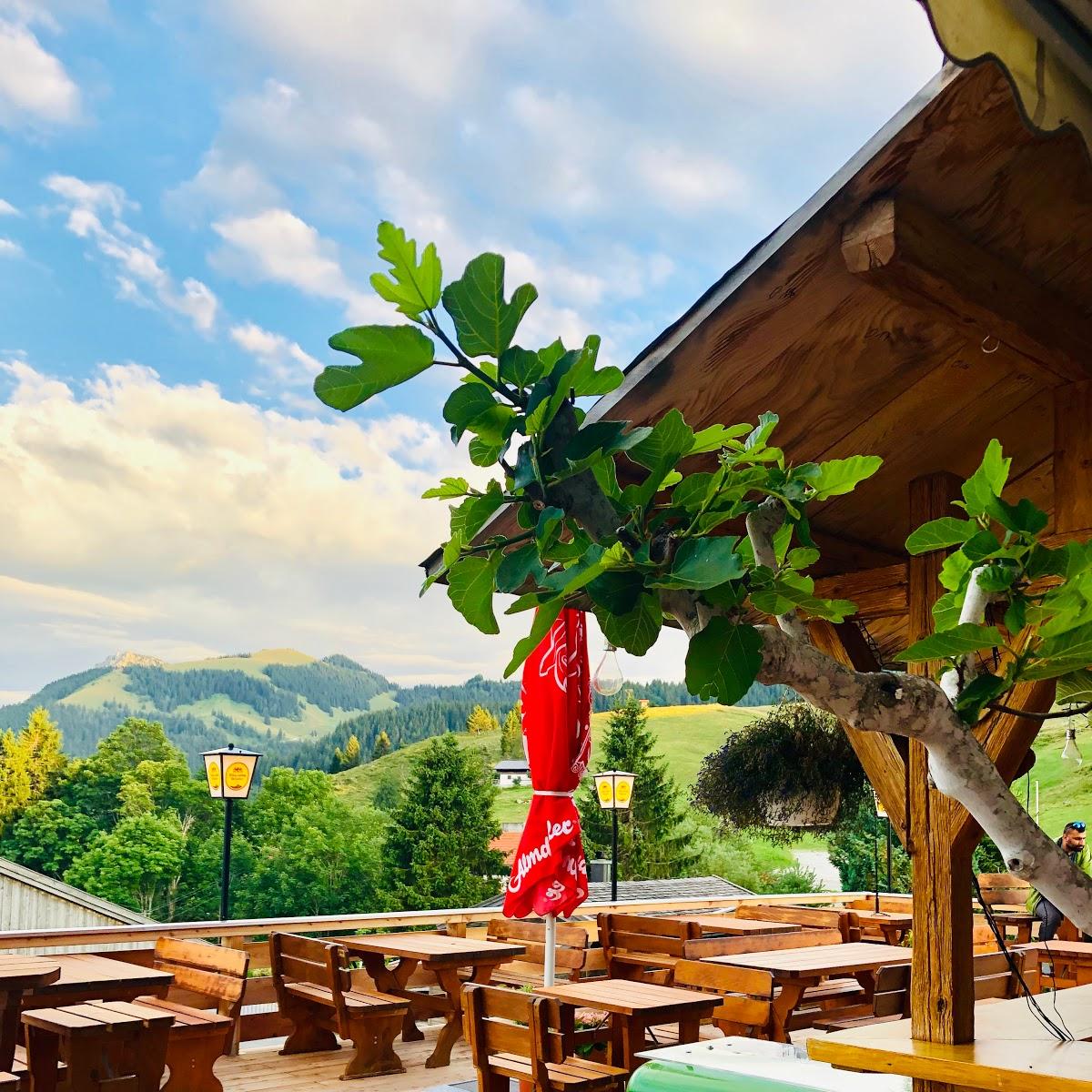 Restaurant "Almgasthof Grafenherberg" in Oberaudorf