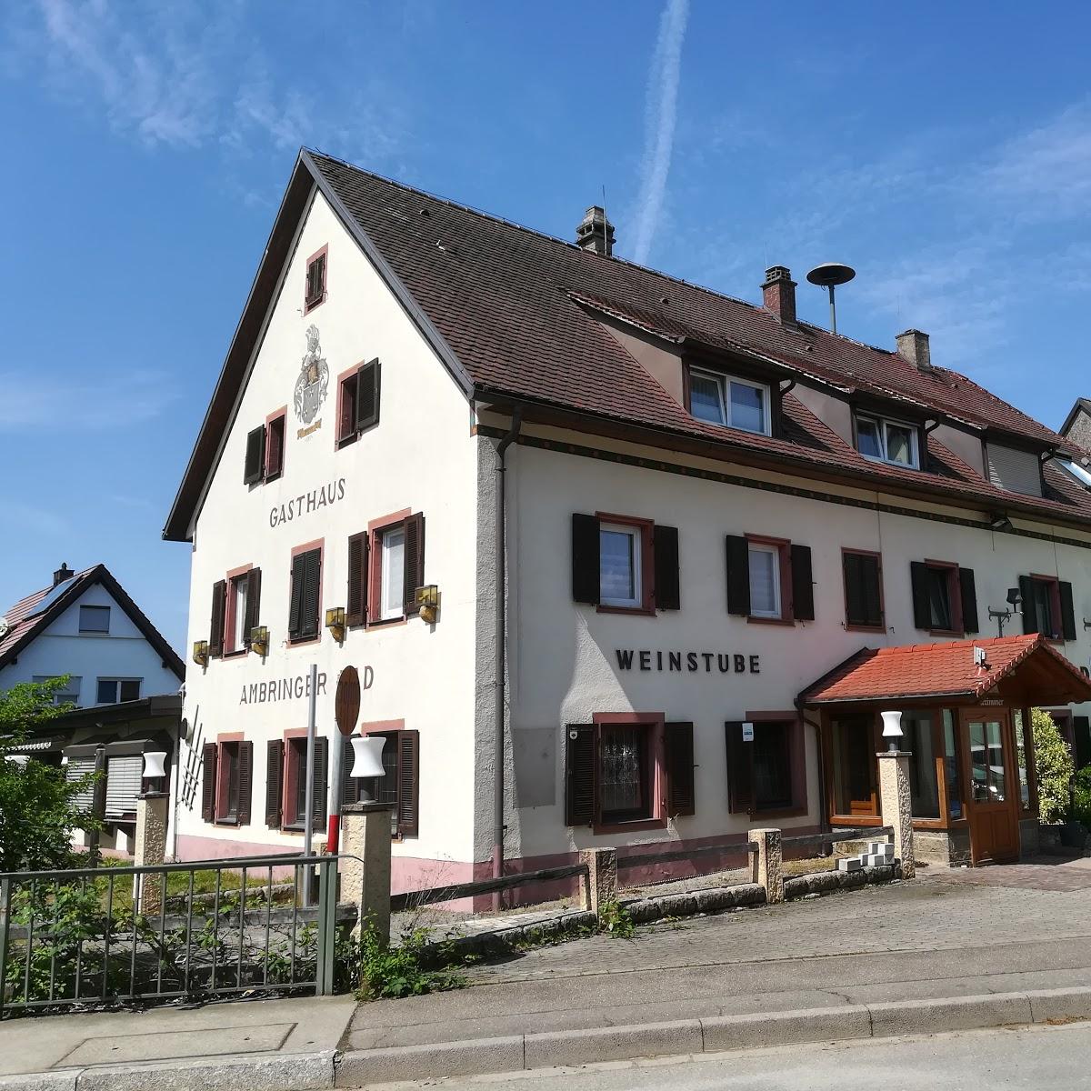Restaurant "Gasthof Ambringer Bad" in Ehrenkirchen