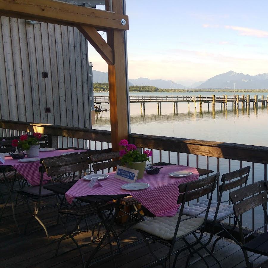Restaurant "Haus am See" in Chieming