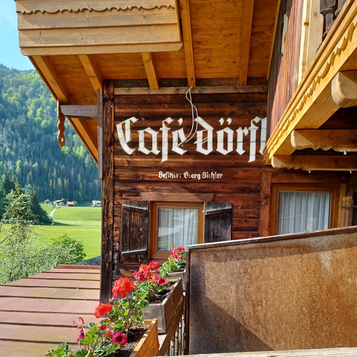 Restaurant "Cafe-Pension Dörfl" in Kiefersfelden