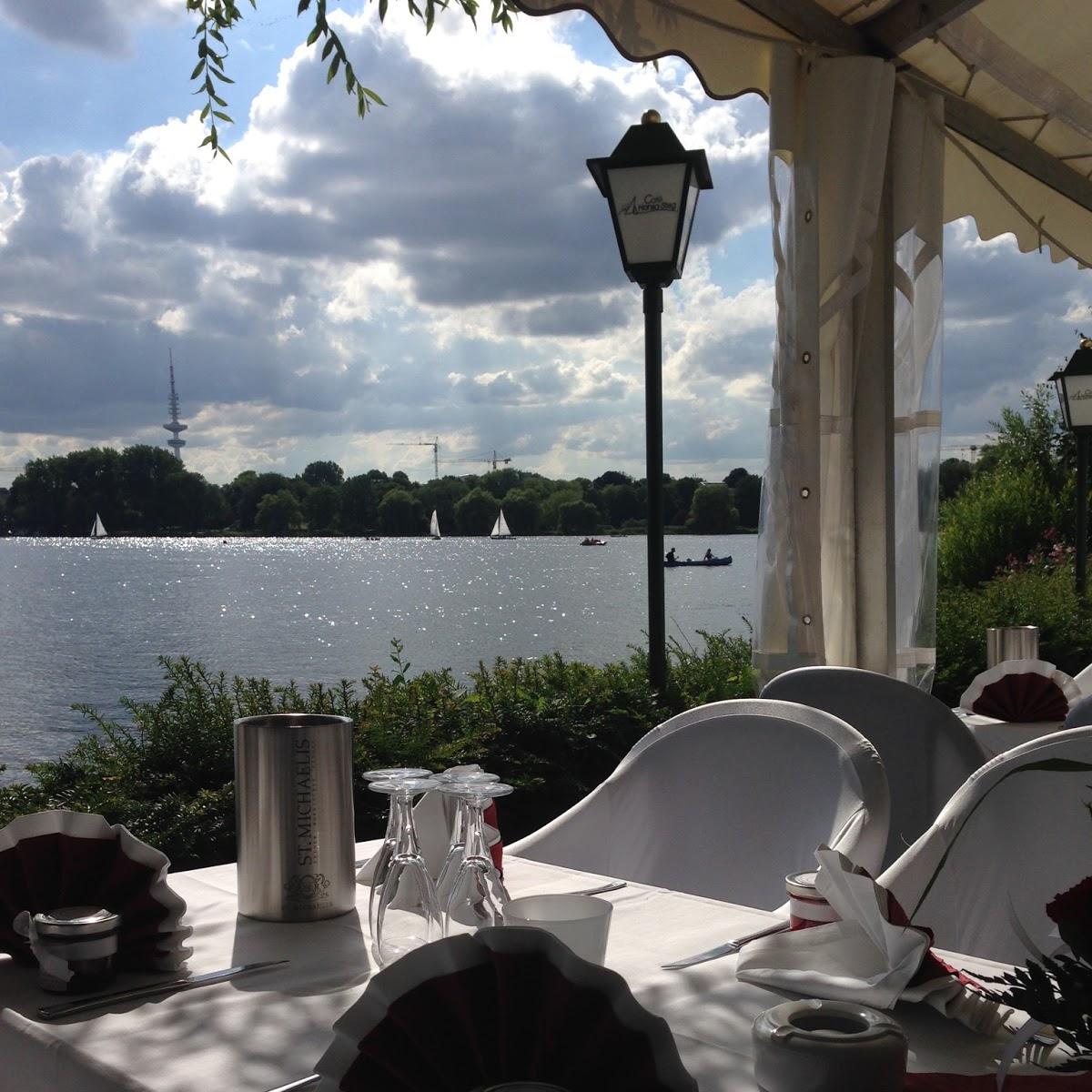 Restaurant "Café Hansa Steg" in Hamburg