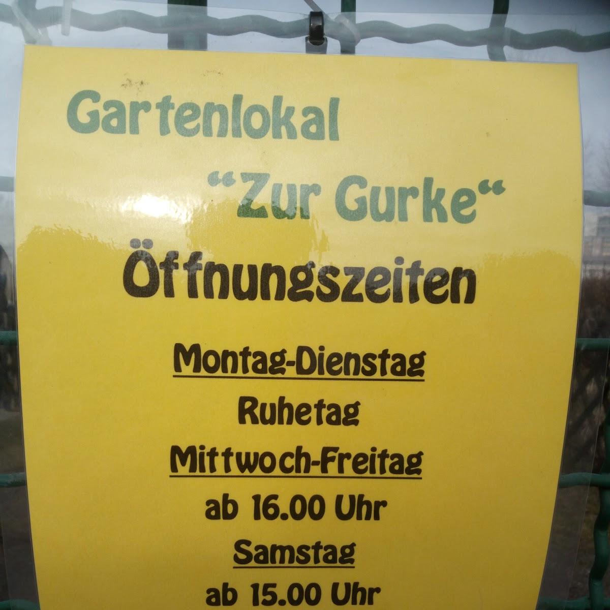 Restaurant "Gartenlokal  Zur Gurke " in Potsdam