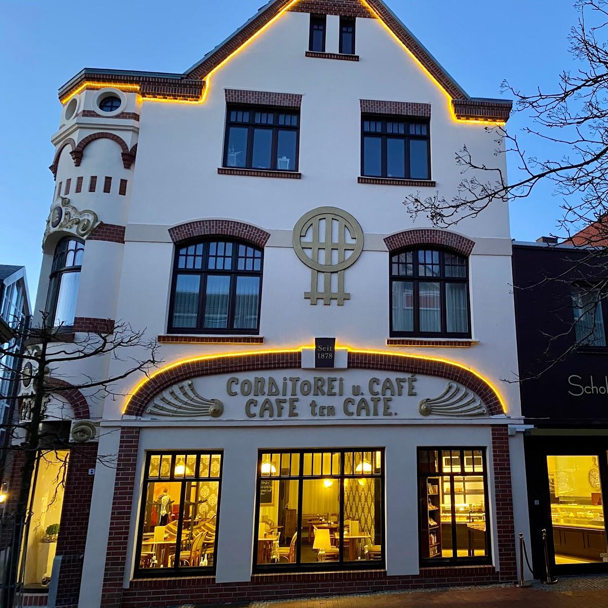 Restaurant "Café ten Cate" in Norden