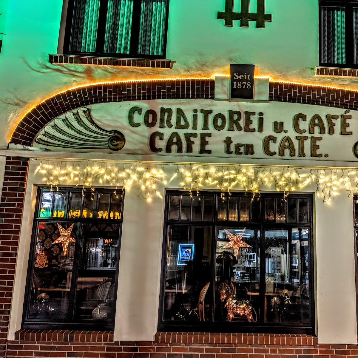 Restaurant "Café ten Cate" in Norden