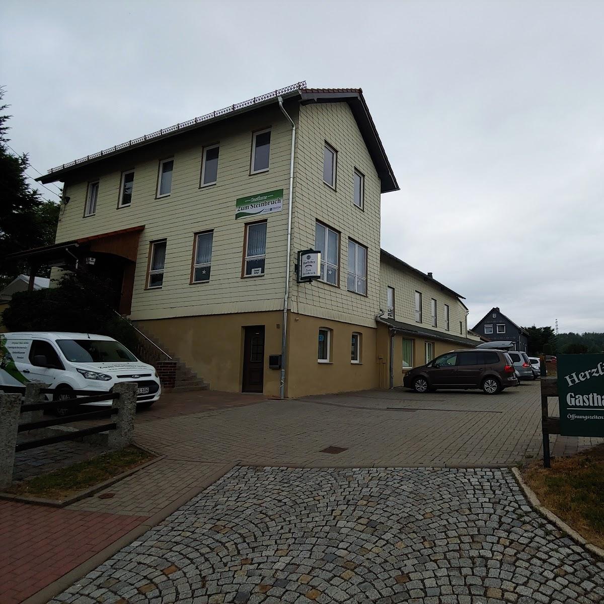 Restaurant "Zum Steinbruch" in Ilmenau