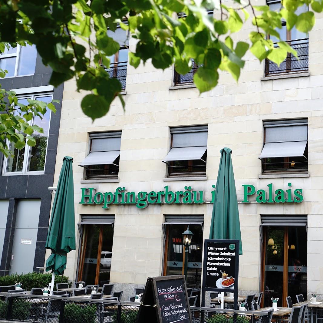 Restaurant "Hopfingerbräu am Brandenburger Tor" in Berlin
