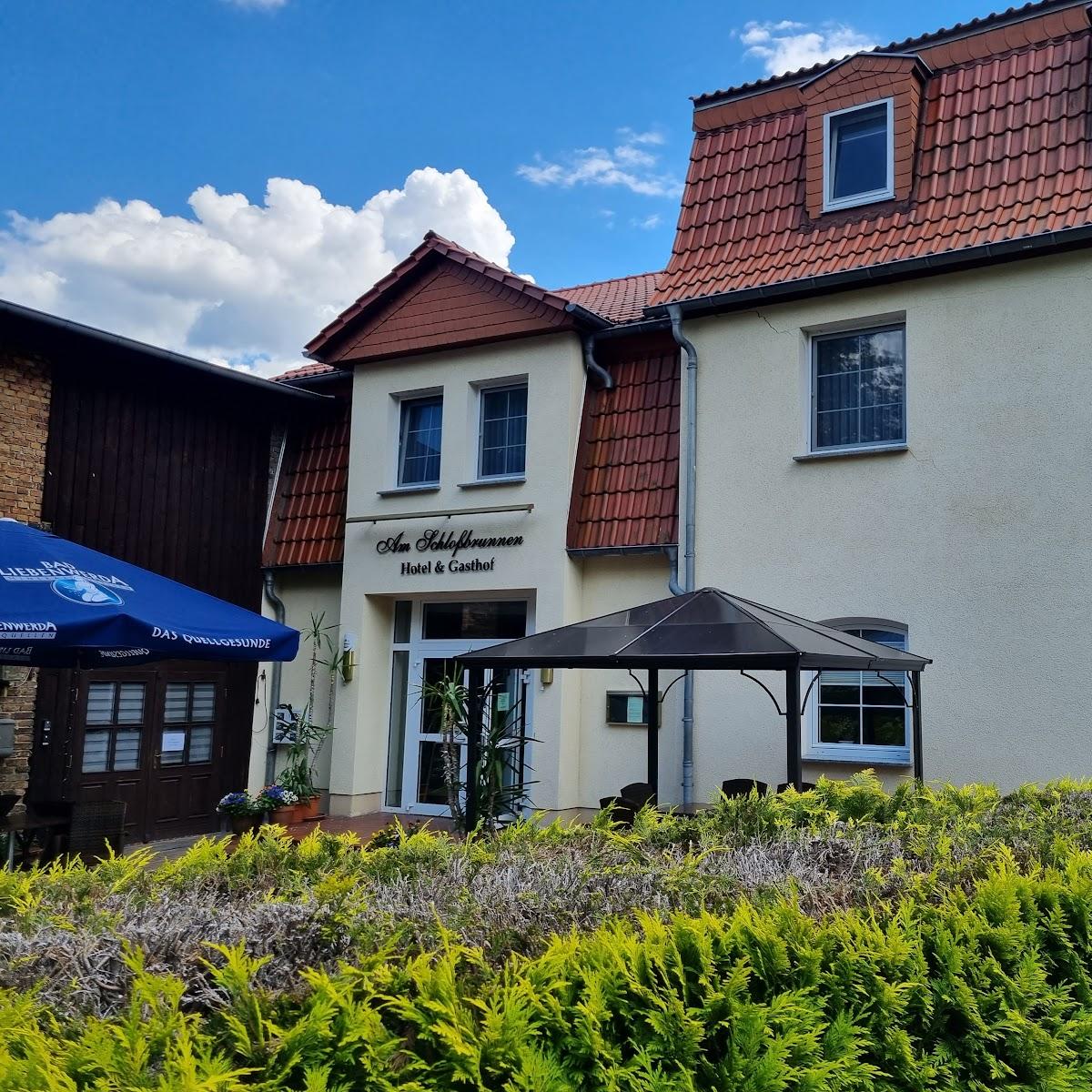 Restaurant "Hotel Am Schloßbrunnen Garni" in Bad Muskau