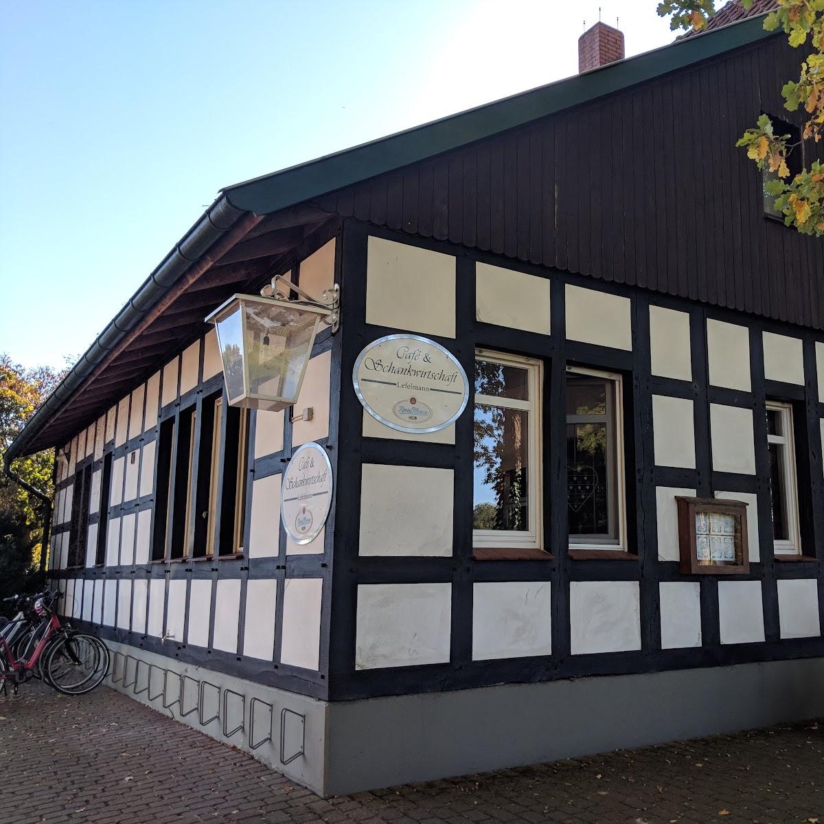 Restaurant "Café u. Schankwirtschaft Lefelmann" in Versmold