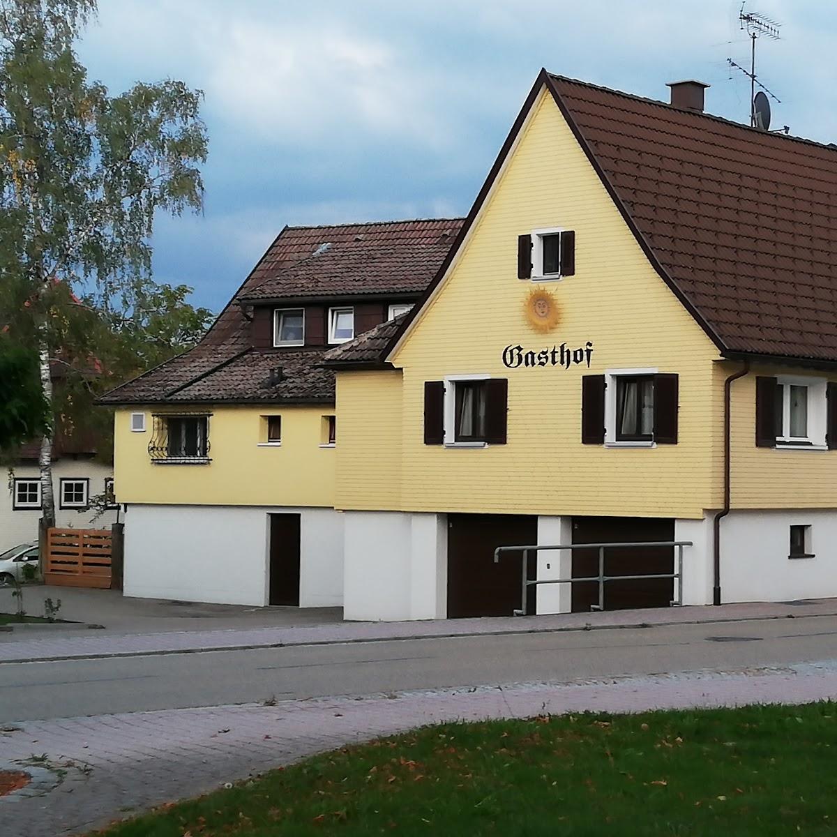 Restaurant "Gasthof Sonne" in Loßburg