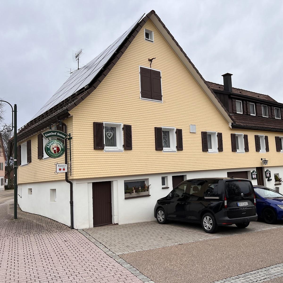 Restaurant "Gasthof Sonne" in Loßburg