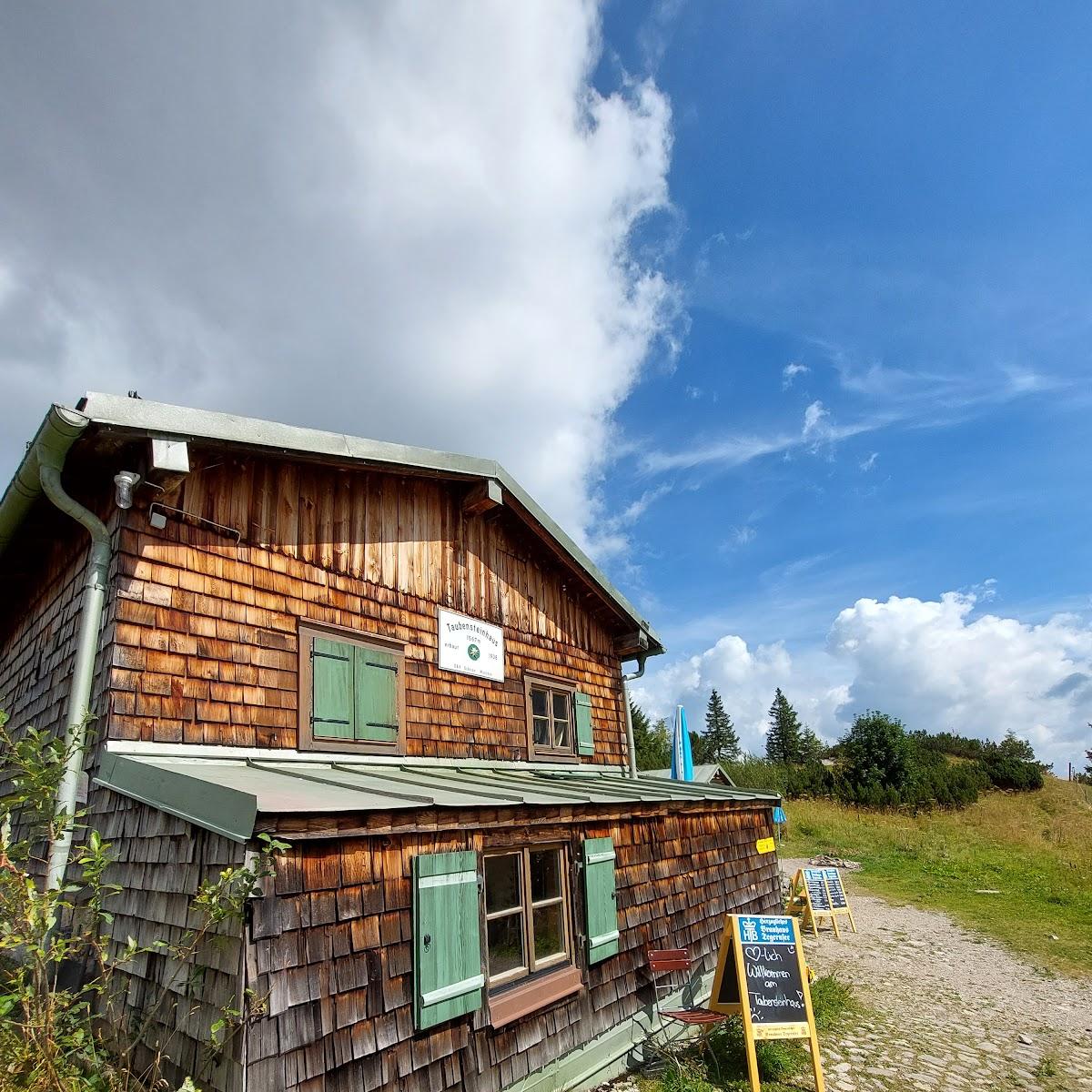 Restaurant "Taubensteinhaus" in Bayrischzell