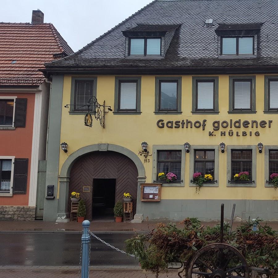 Restaurant "Goldener Löwe" in Mainstockheim