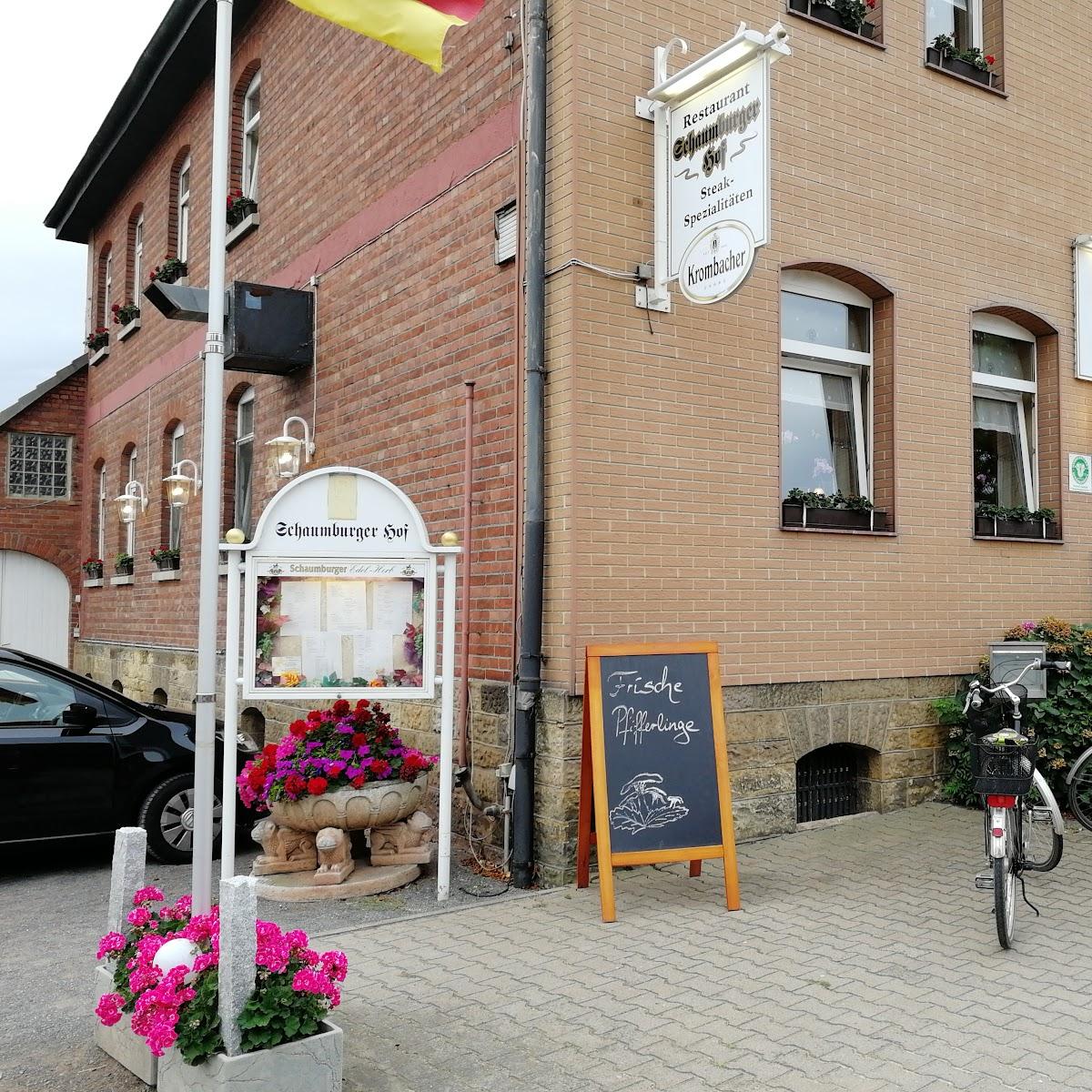 Restaurant "Schaumburger Hof" in Bad Nenndorf