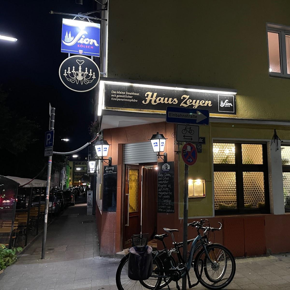 Restaurant "Haus Zeyen" in Köln