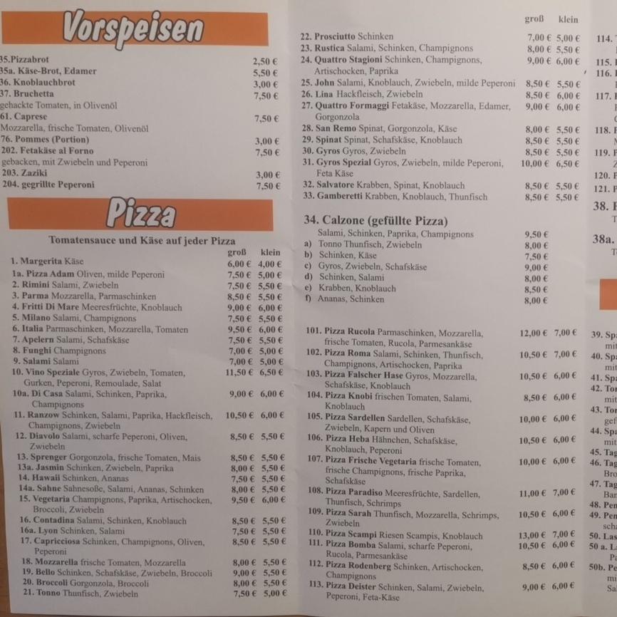 Restaurant "Pizzeria" in Apelern